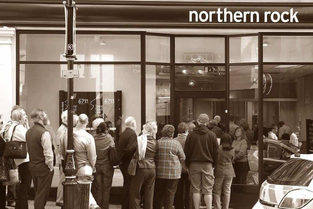 Northern Rock bank run