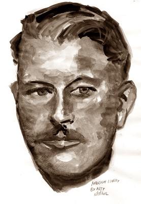 Malcolm Lowry painting